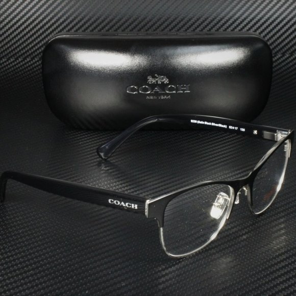 COACH Black 52mm Eyeglasses - Picture 2 of 3
